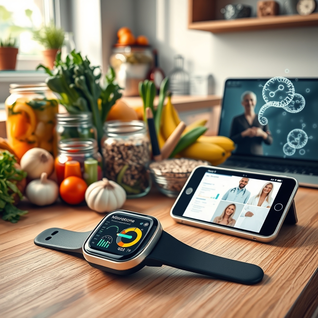Harnessing the Power of the Gut Microbiome: How Digital Tools and Functional Foods Are Revolutionizing Immune Support