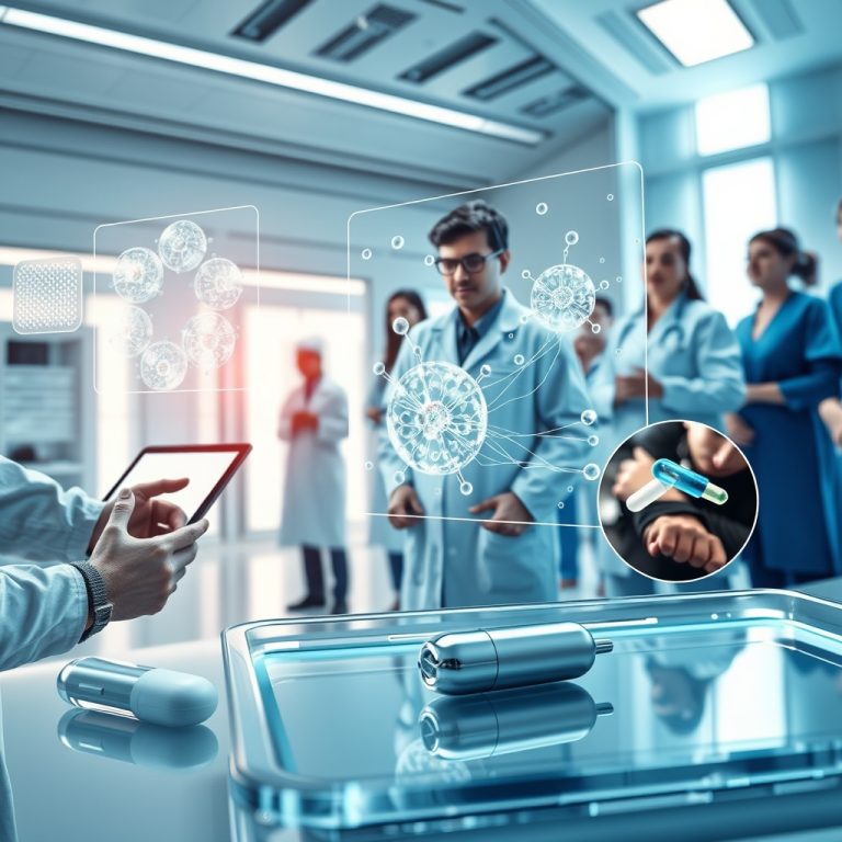 Smart Drug Delivery: The Future of Medicine with Nanotechnology and Wearables